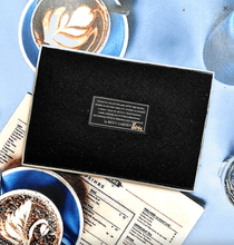 Load image into Gallery viewer, Love Script Envelope With Heart Decoupage Glass Tray