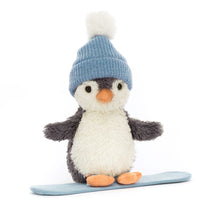 Load image into Gallery viewer, Peanut Penguin Snowboarding