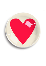 Load image into Gallery viewer, I Heart You Crystal Dome Paperweight