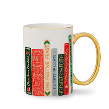 Load image into Gallery viewer, Festive Book Club Mug