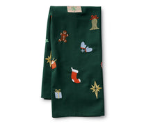 Load image into Gallery viewer, Signs of the Season Embroidered Tea Towel