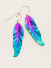Load image into Gallery viewer, Free Spirit Feather Earrings