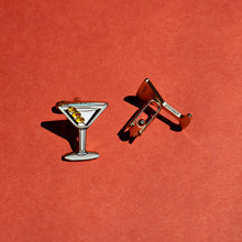 Load image into Gallery viewer, Martini Cufflinks
