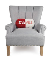 Load image into Gallery viewer, Love Pill Shaped Hook Pillow
