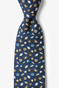 What the Shell?  Sea Shell Necktie