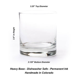 Fly Fishing Flies Whiskey Glasses