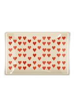 Load image into Gallery viewer, I Love You With A Thousand Hearts Decoupage Glass Tray
