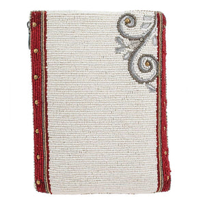 Mary Frances Royal Bee Beaded Bee Motif Mini Crossbody Handbag