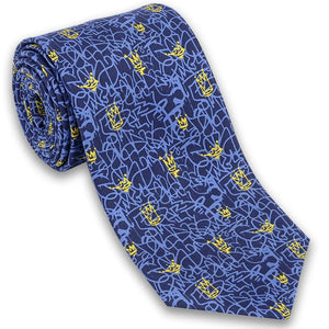 Graffiti Art Silk Necktie