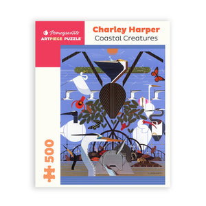 Charley Harper: Coastal Creatures 500-Piece Jigsaw Puzzle