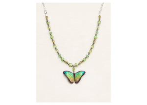 Bella Butterfly Beaded Necklace