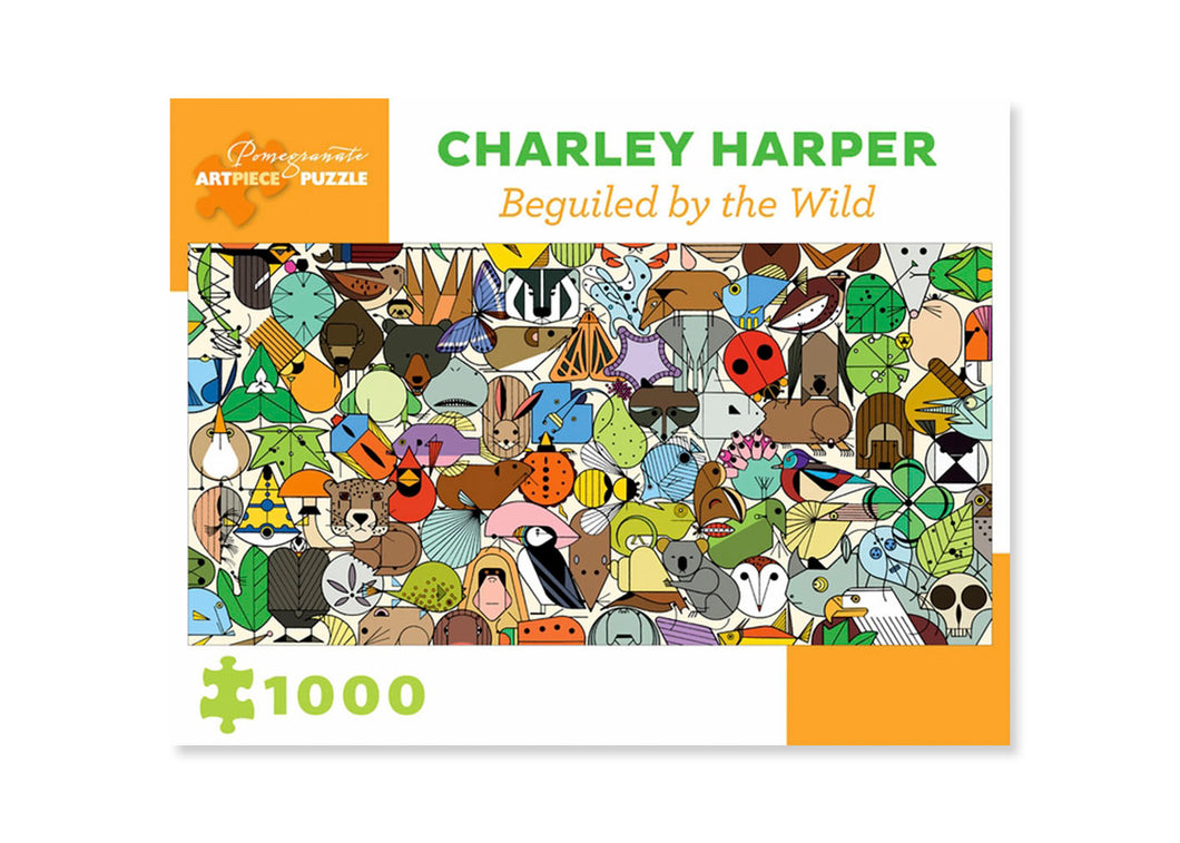 Charley Harper: Beguiled by the Wild 1000-Piece Jigsaw Puzzle