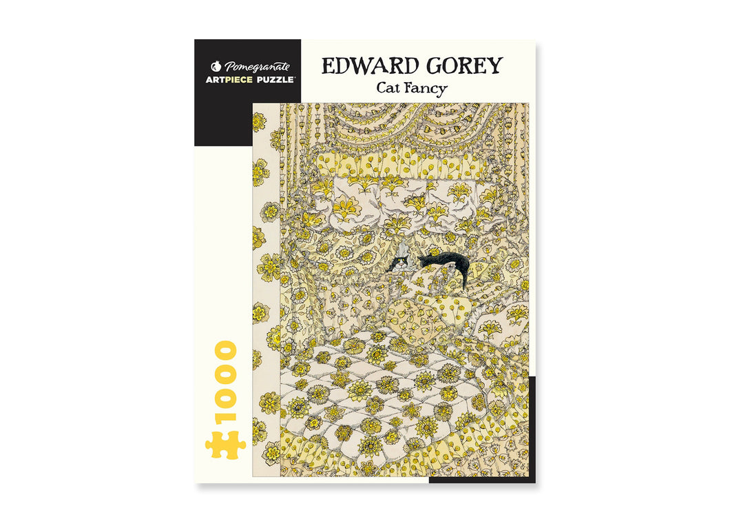 Edward Gorey: Cat Fancy 1000-Piece Jigsaw Puzzle