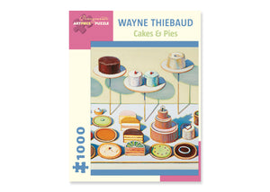 Wayne Thiebaud: Cakes & Pies 1000-Piece Jigsaw Puzzle