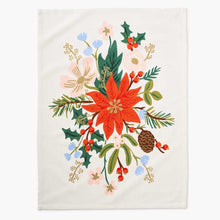 Load image into Gallery viewer, Holiday Bouquet Tea Towel
