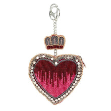 Load image into Gallery viewer, Have a Heart Beaded Coin Purse or Key Fob

