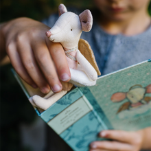 Load image into Gallery viewer, Guardian Angel Mouse in a Book
