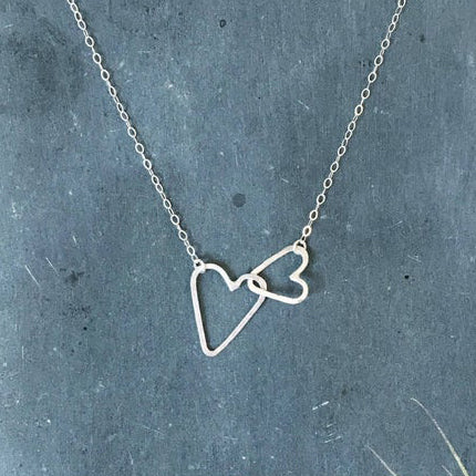 Scattered Heart Necklace