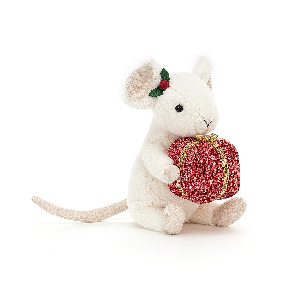 Merry Mouse with Present