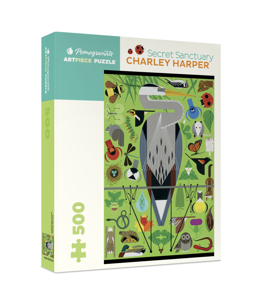 Charley Harper: Secret Sanctuary 500-Piece Jigsaw Puzzle